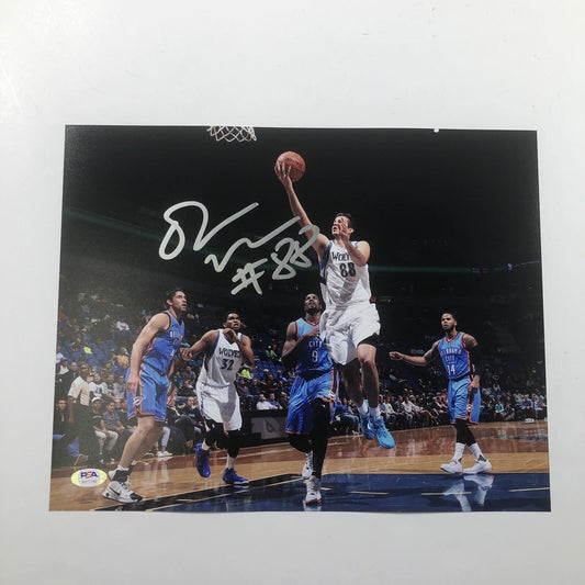 Nemanja Bjelica signed 11x14 photo PSA/DNA Minnesota Timberwolves Autographed