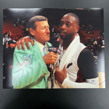 Craig Sager signed 11x14 photo PSA/DNA TNT Autographed