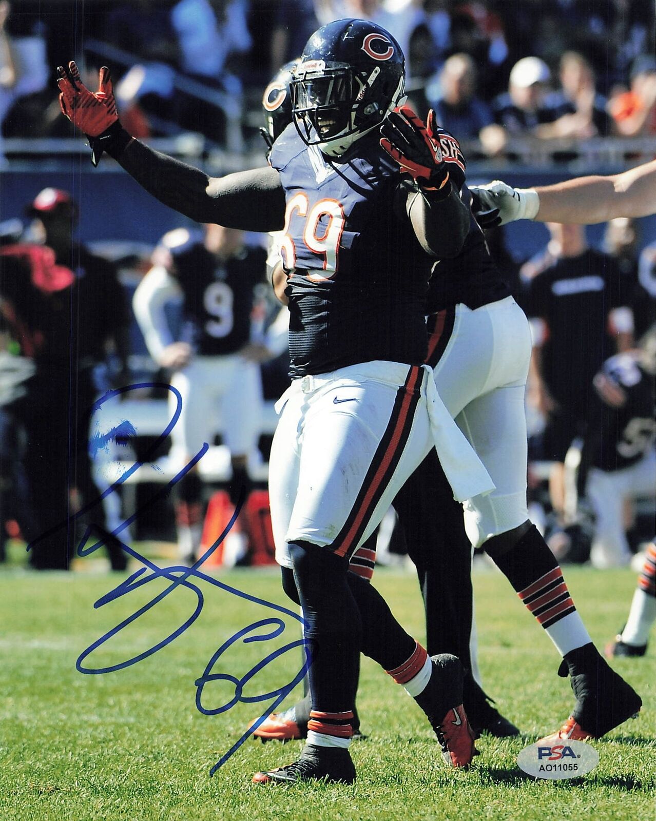 Henry Melton Signed 8x10 photo PSA/DNA Chicago Bears Autographed