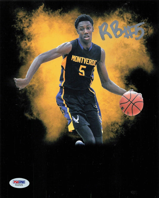 RJ Barrett Signed 8x10 Photo PSA/DNA Duke New York Knicks Autographed