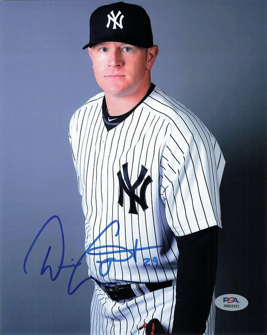 DAVID CARPENTER signed 8x10 photo PSA/DNA Yankees Autographed