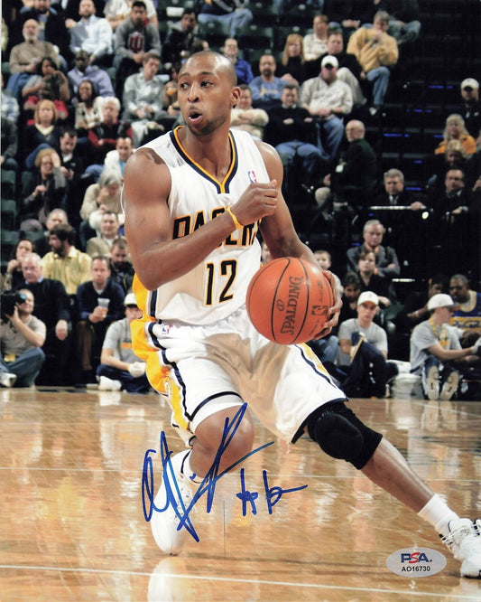 A.J. PRICE Signed 8x10 photo PSA/DNA Indiana Pacers Autographed