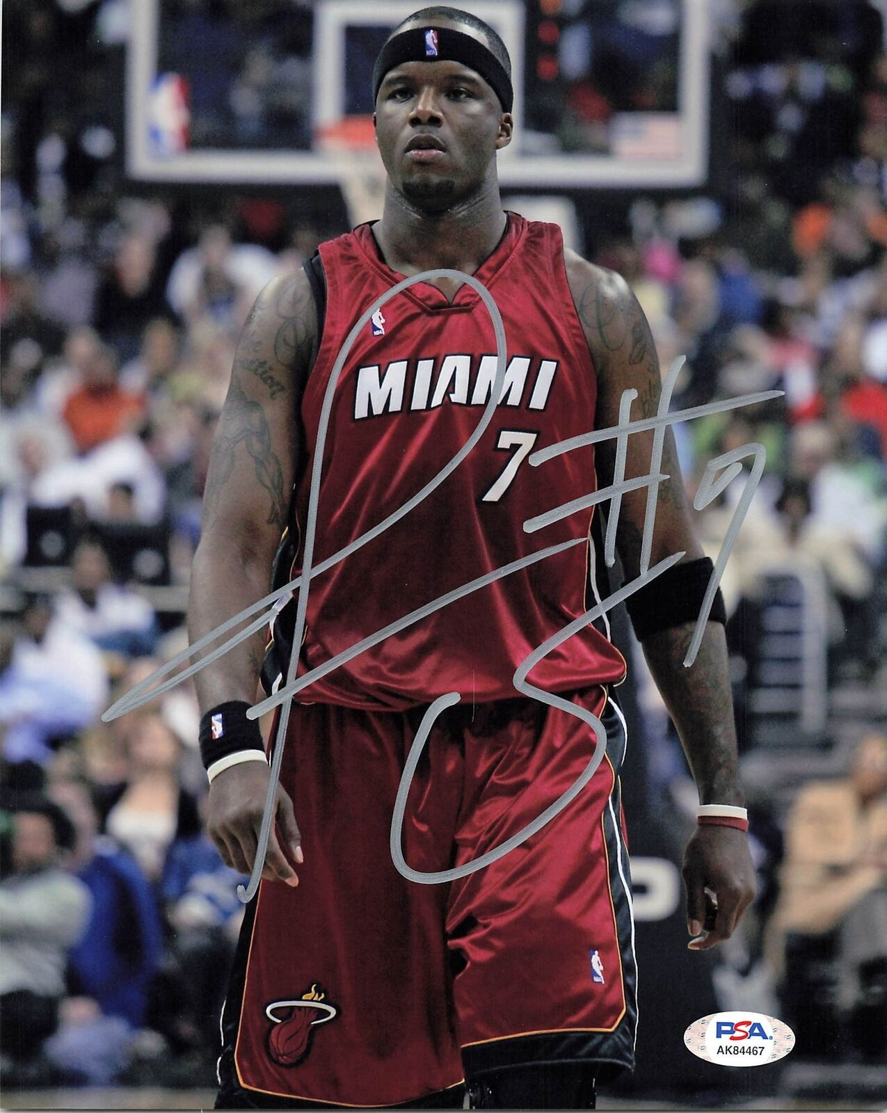 Jermaine O'Neal Signed 8x10 Photo PSA/DNA Heat Autographed