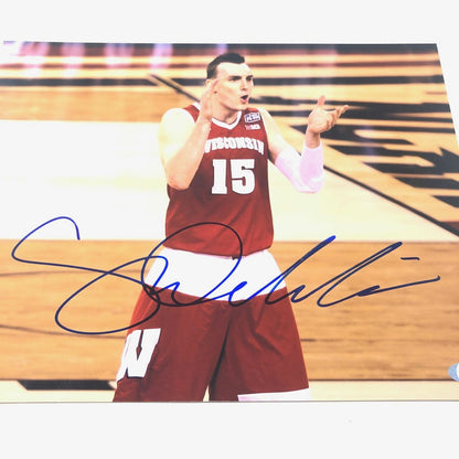 Sam Dekker signed 11x14 photo PSA/DNA Wisconsin Badgers Autographed