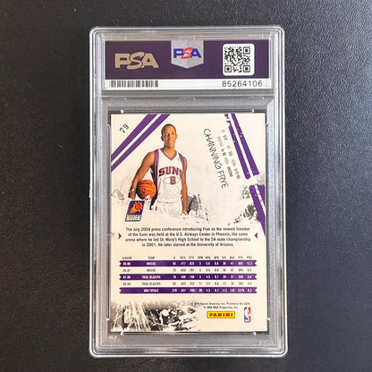 2009-10 Panini Rookies & Stars #79 Channing Frye Signed Card AUTO PSA Slabbed Su
