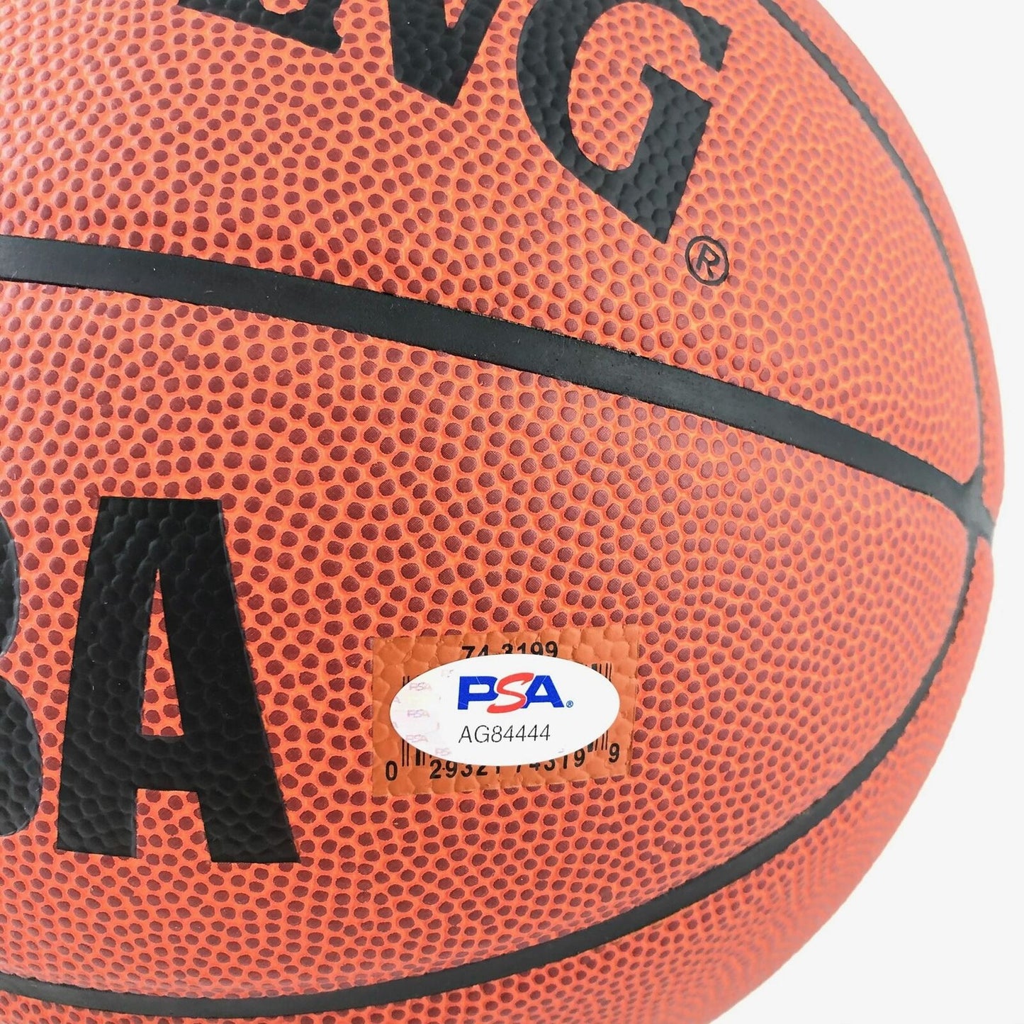 2013-14 Spurs Team Signed Basketball PSA/DNA Autographed Ball LOA