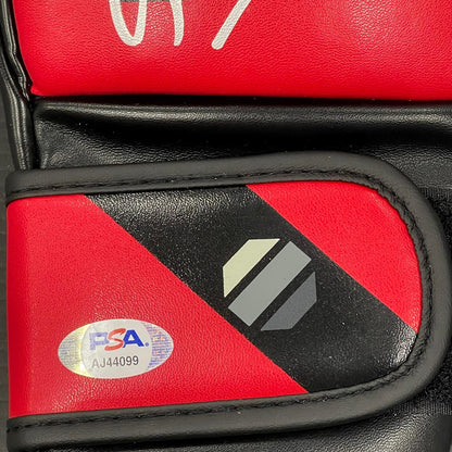 Kamaru Usman Signed Glove PSA/DNA Autographed UFC