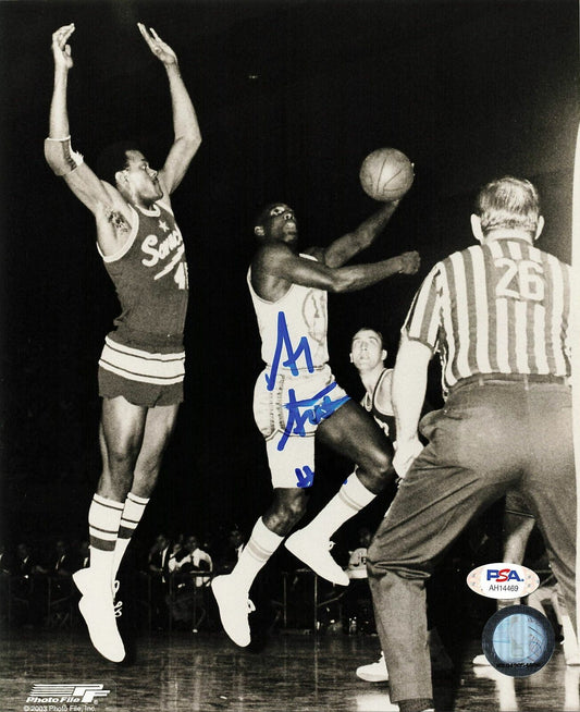 Al Attles signed 8x10 photo PSA/DNA Warriors Autographed