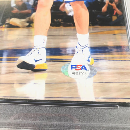 Stephen Curry signed 8x10 Photo PSA/DNA Encapsulated Auto Grade 10