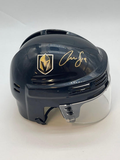 Reilly Smith signed mini helmet Fanatics Auto Vegas Golden Knights Autographed