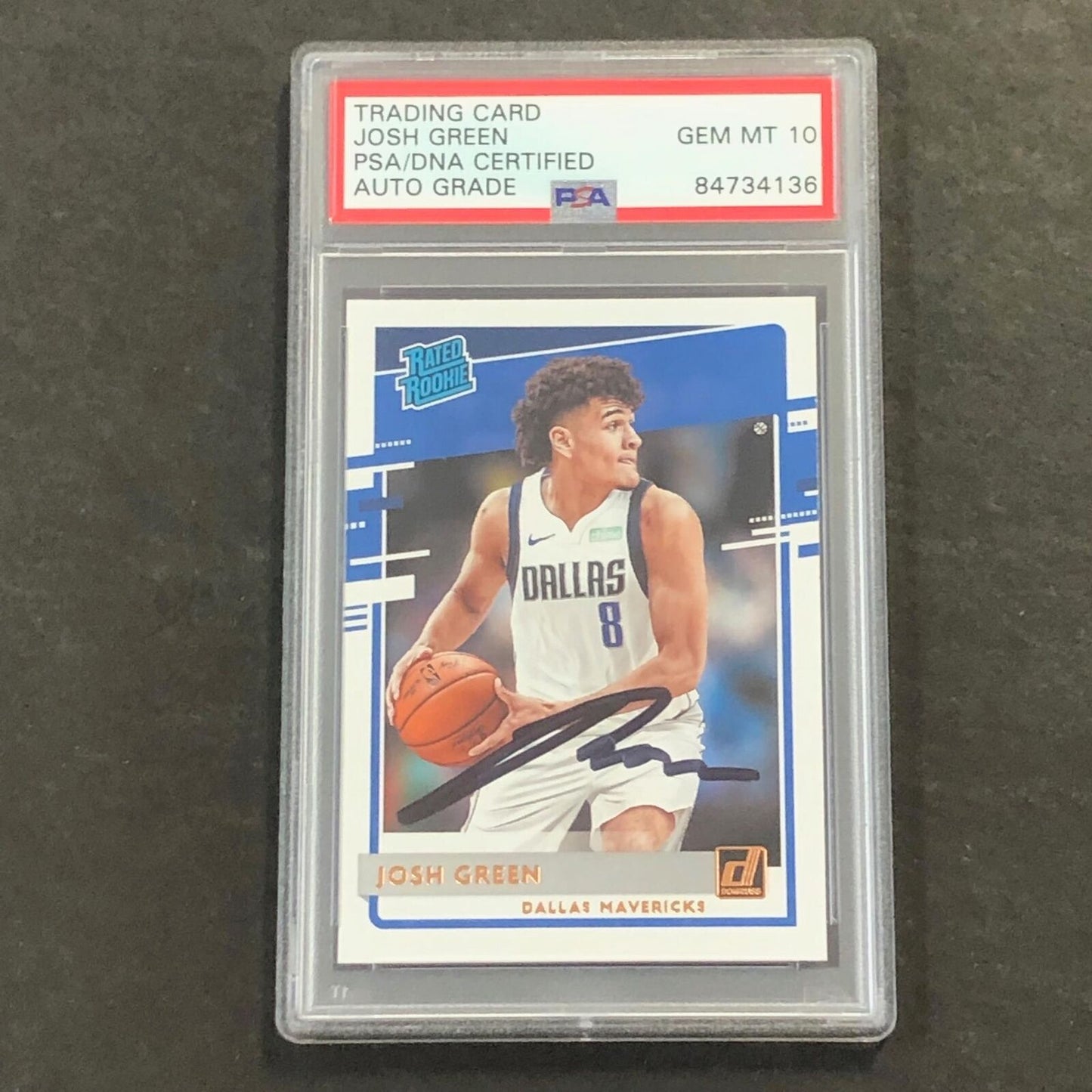 2020-21 Panini Donruss #234 Josh Green Signed Card AUTO 10 PSA Slabbed RC Maveri