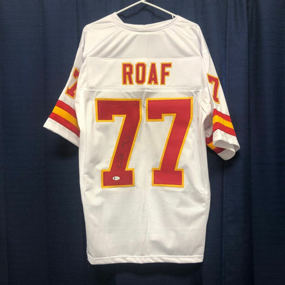 Willie Roaf signed jersey BAS Beckett Kansas City Chiefs Autographed