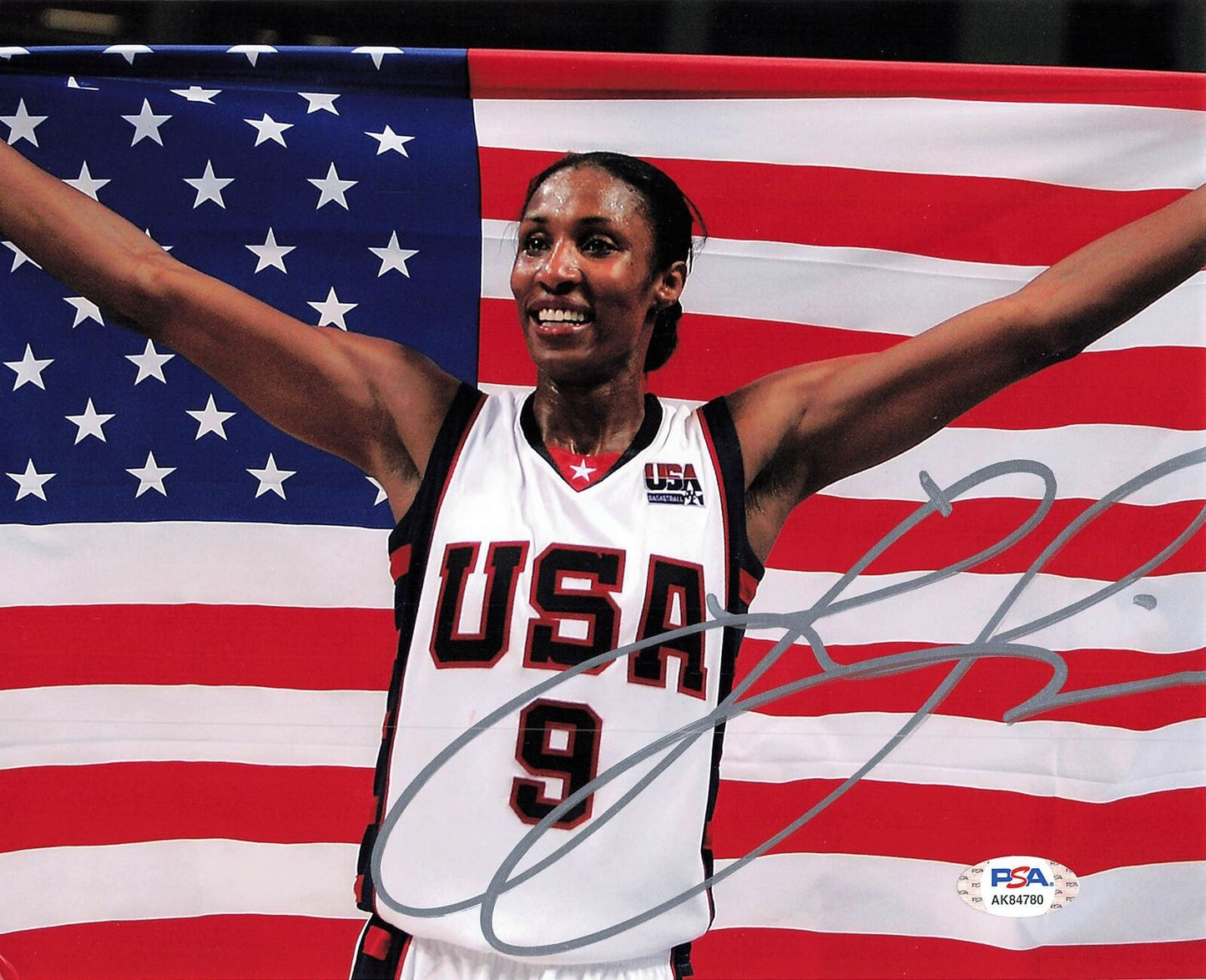 Lisa Leslie Signed 8x10 Photo PSA/DNA Autographed Los Angeles Sparks