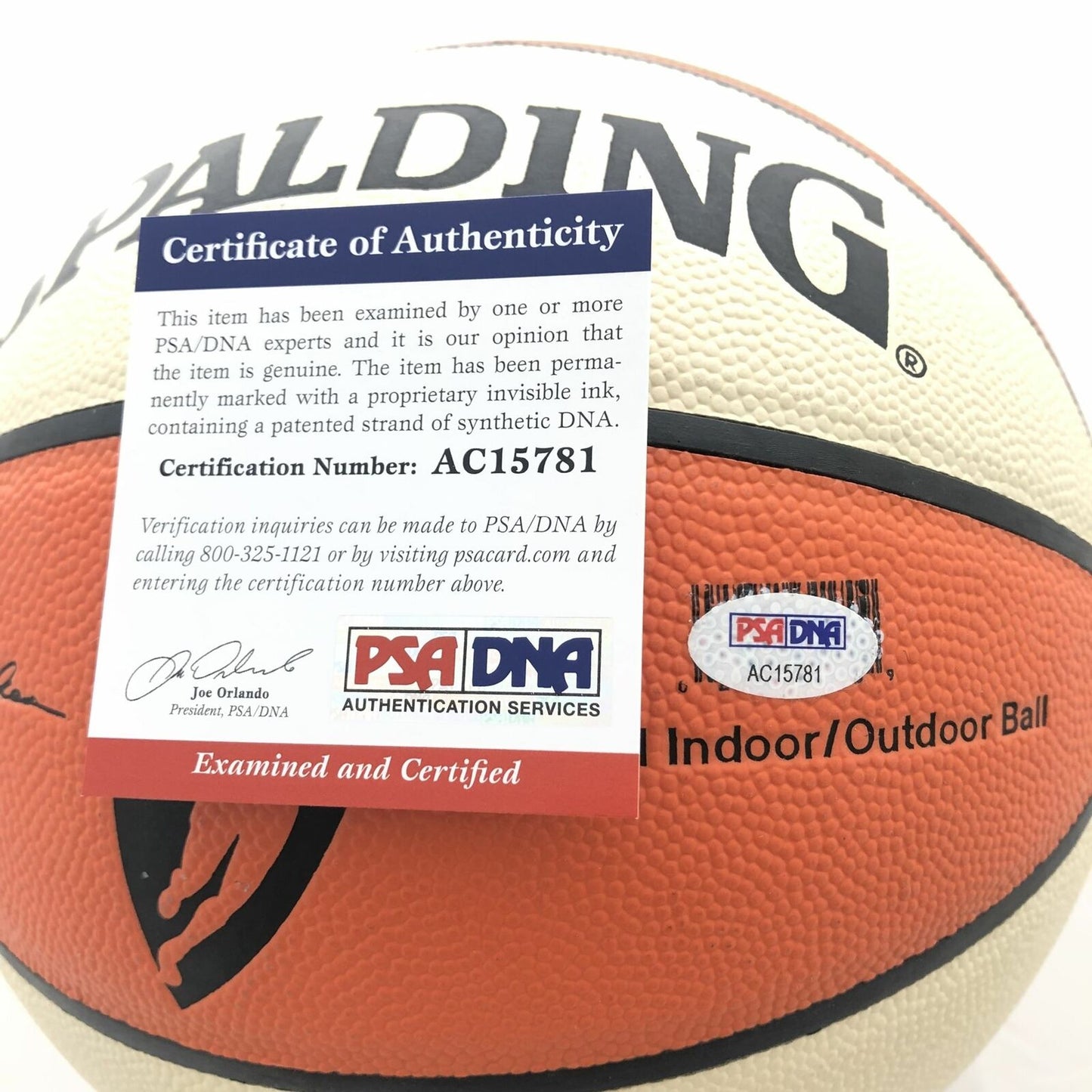 Tina Thompson Signed WNBA Basketball PSA/DNA Autographed Houston Comets