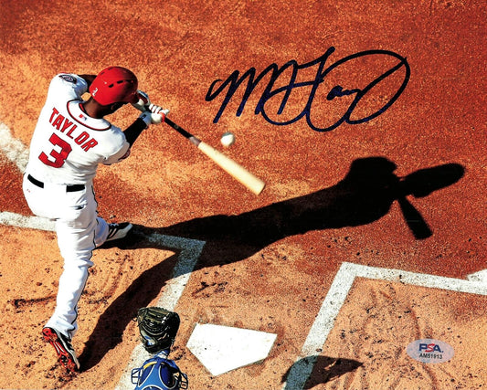 MICHAEL A. TAYLOR signed 8x10 photo PSA/DNA Autographed Washington Nationals