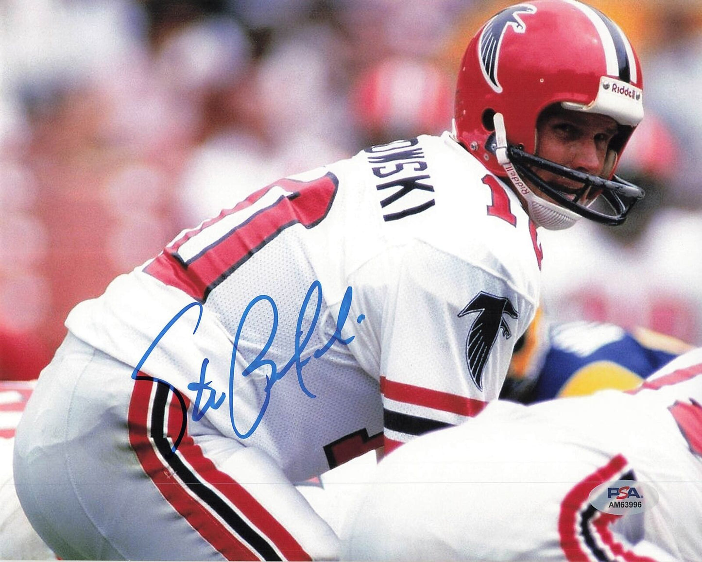 Steve Bartowski signed 8x10 photo PSA/DNA Autographed Falcons