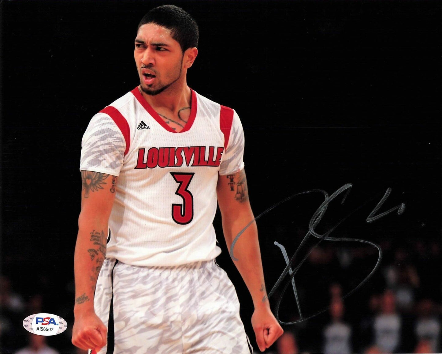 Peyton Siva signed 8x10 photo PSA/DNA Louisville Autographed