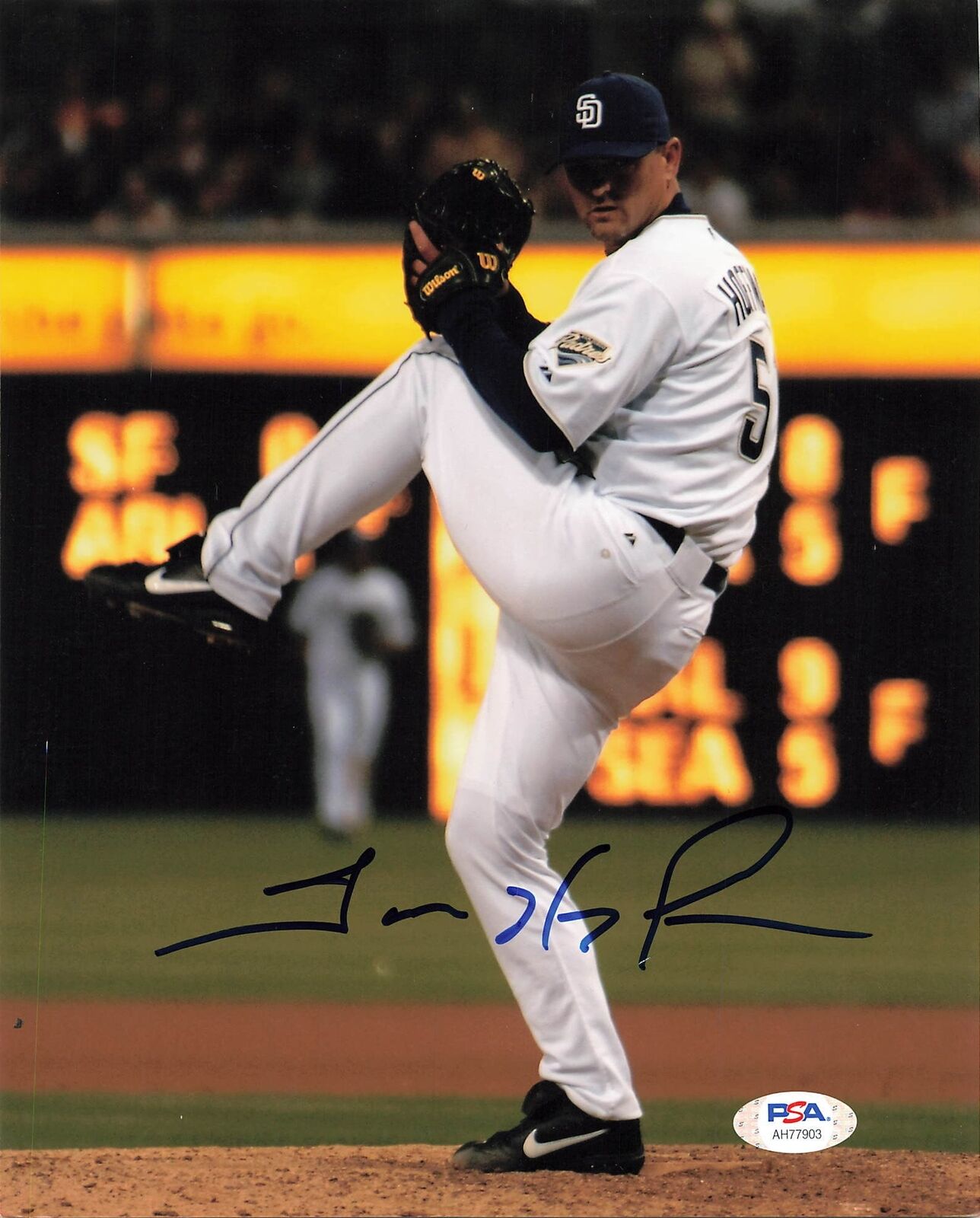 Trevor Hoffman signed 8x10 photo PSA/DNA San Diego Padres Autographed