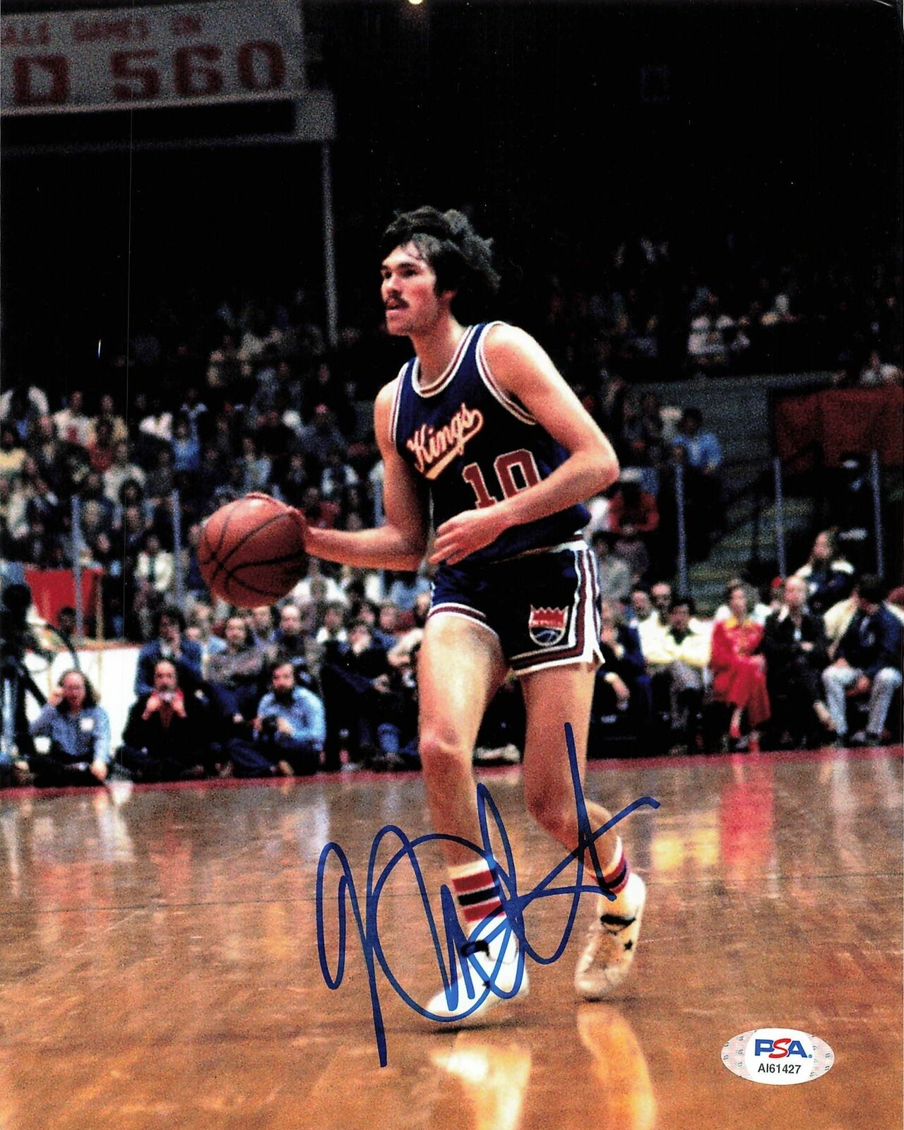 Mike D'Antoni signed 8x10 Photo PSA/DNA Kings autographed