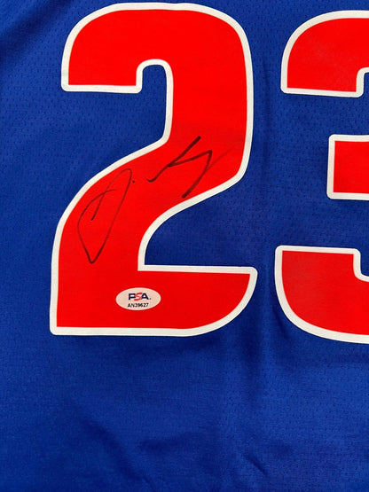 Jaden Ivey signed jersey PSA/DNA Detroit Pistons Autographed