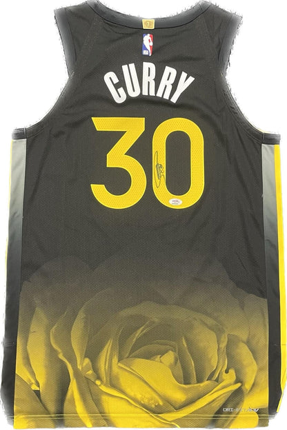 Stephen Curry signed jersey PSA/DNA Golden State Warriors Autographed