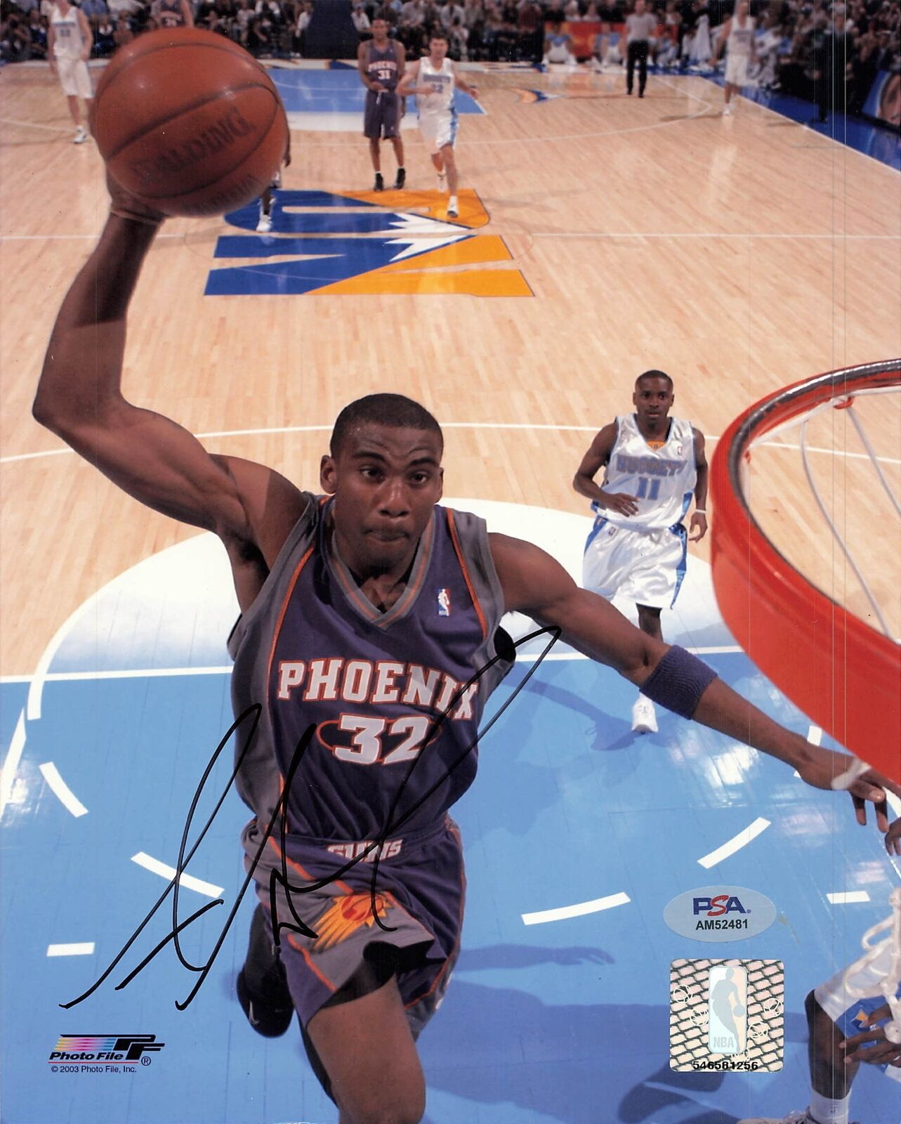 Amare Stoudemire signed 8x10 photo PSA/DNA Phoenix Suns Autographed