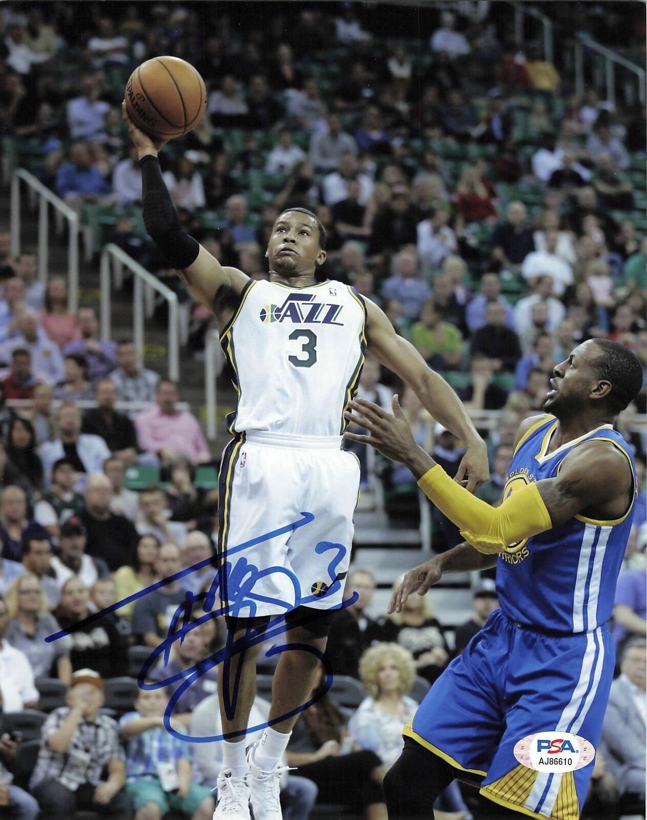 Trey Burke signed 8x10 photo PSA/DNA Michigan Jazz 76ers Autographed