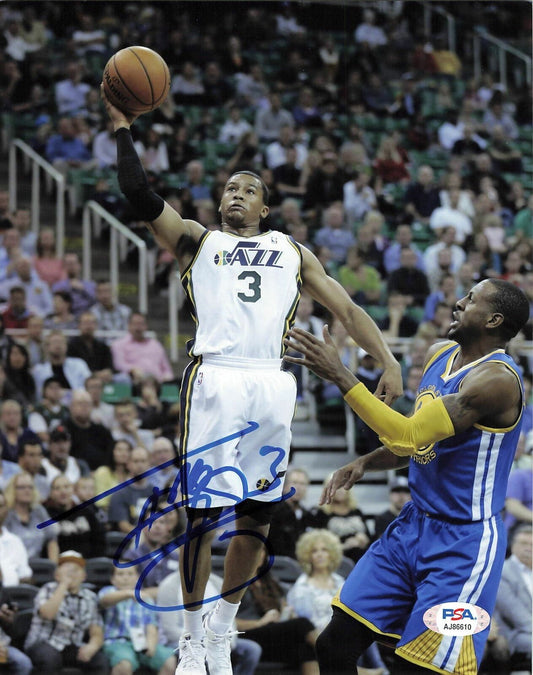 Trey Burke signed 8x10 photo PSA/DNA Michigan Jazz 76ers Autographed