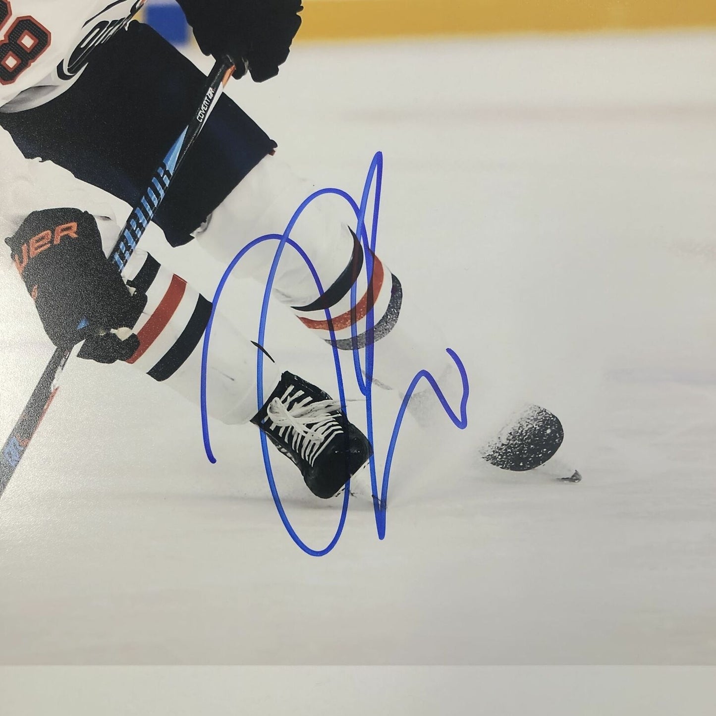 Jesse Puljujarvi signed 11x14 photo PSA/DNA Edmonton Oilers Autographed