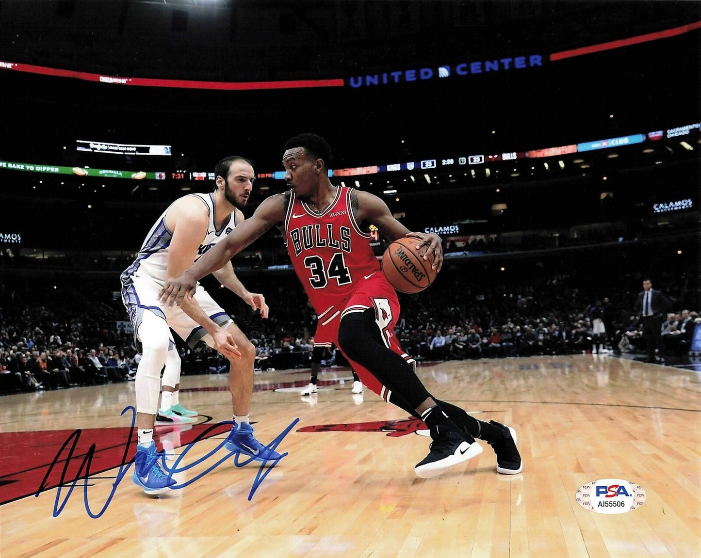 Wendell Carter Jr. signed 8x10 Photo PSA/DNA Chicago Bulls