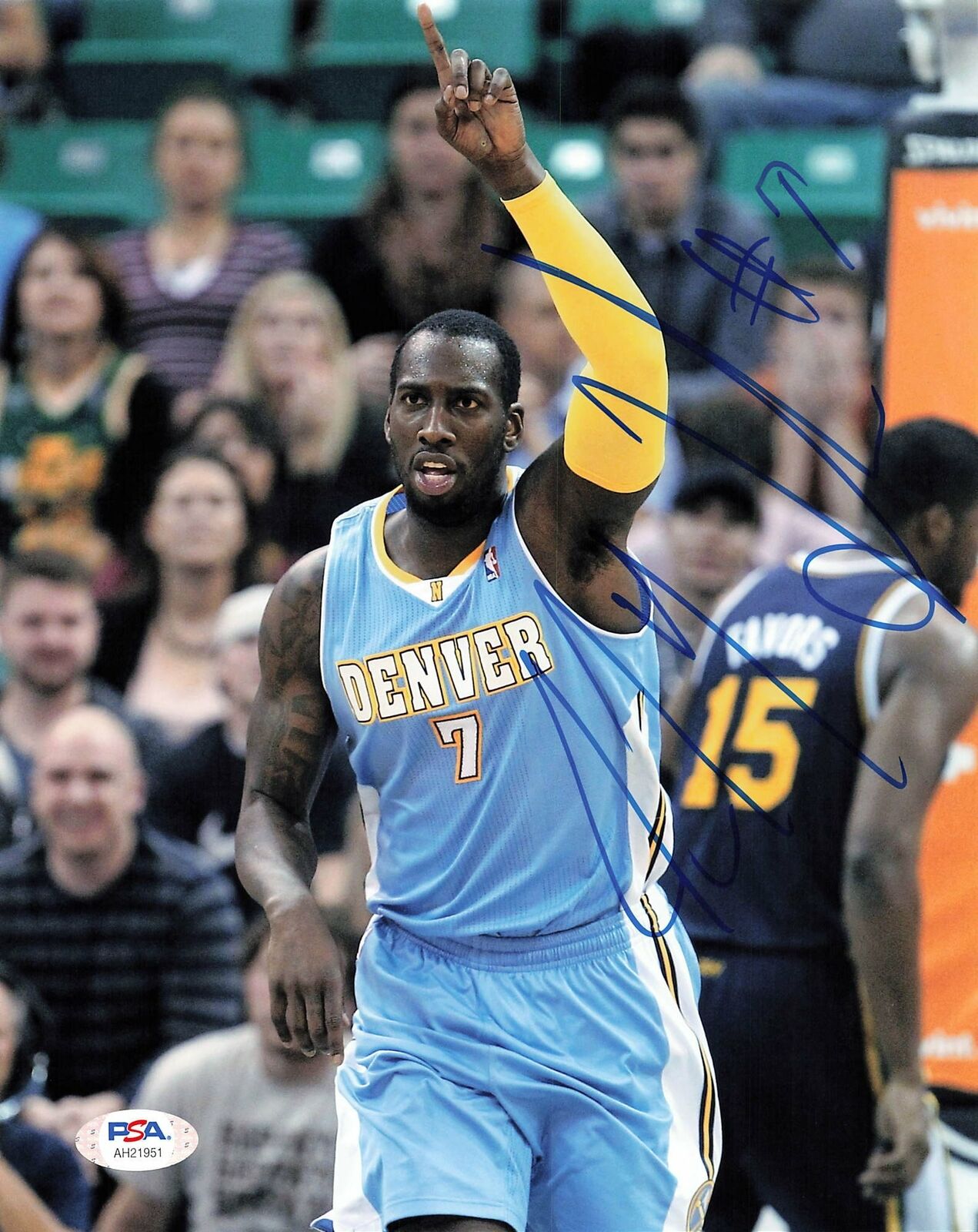 J.J. Hickson signed 8x10 photo PSA/DNA Denver Nuggets Autographed