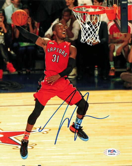 Terrence Ross signed 8x10 photo PSA/DNA Toronto Raptors Autographed