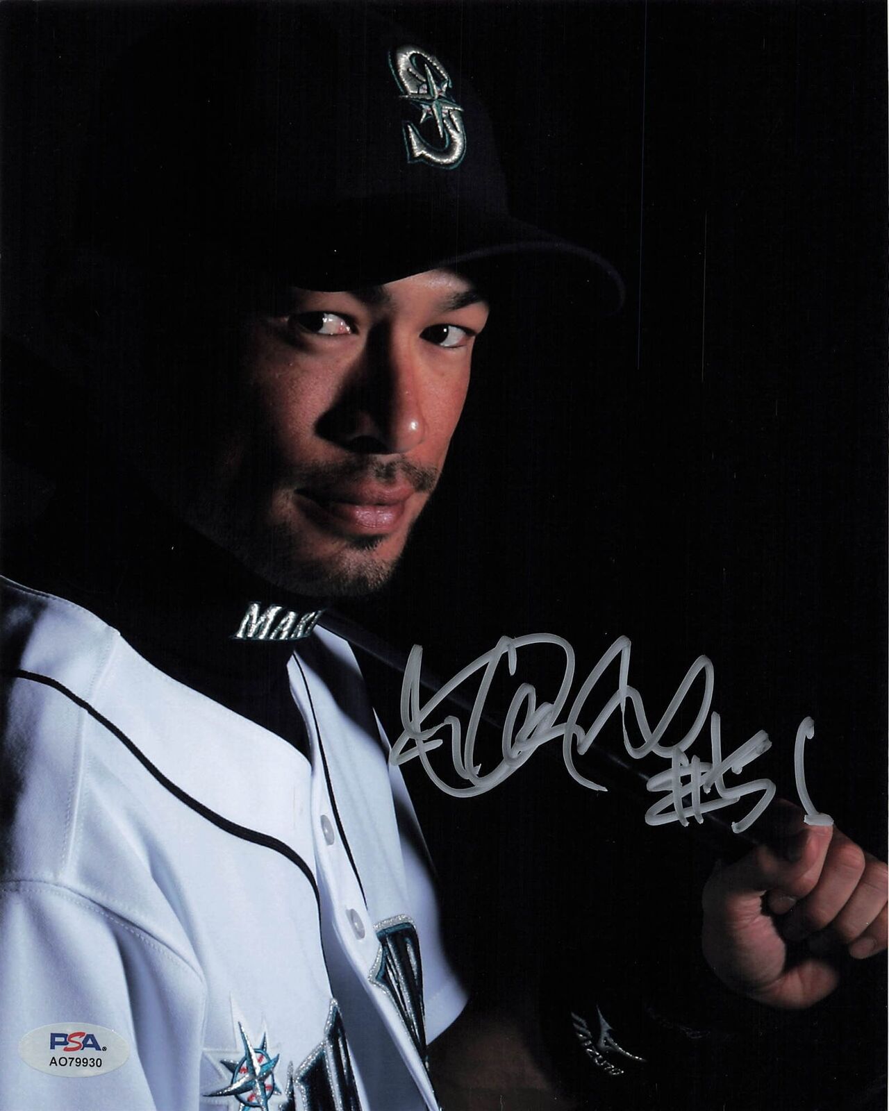 Ichiro Suzuki signed 8x10 photo PSA/DNA Seattle Mariners