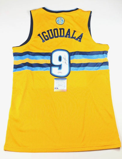 Andre Iguodala signed jersey PSA/DNA Denver Nuggets Autographed