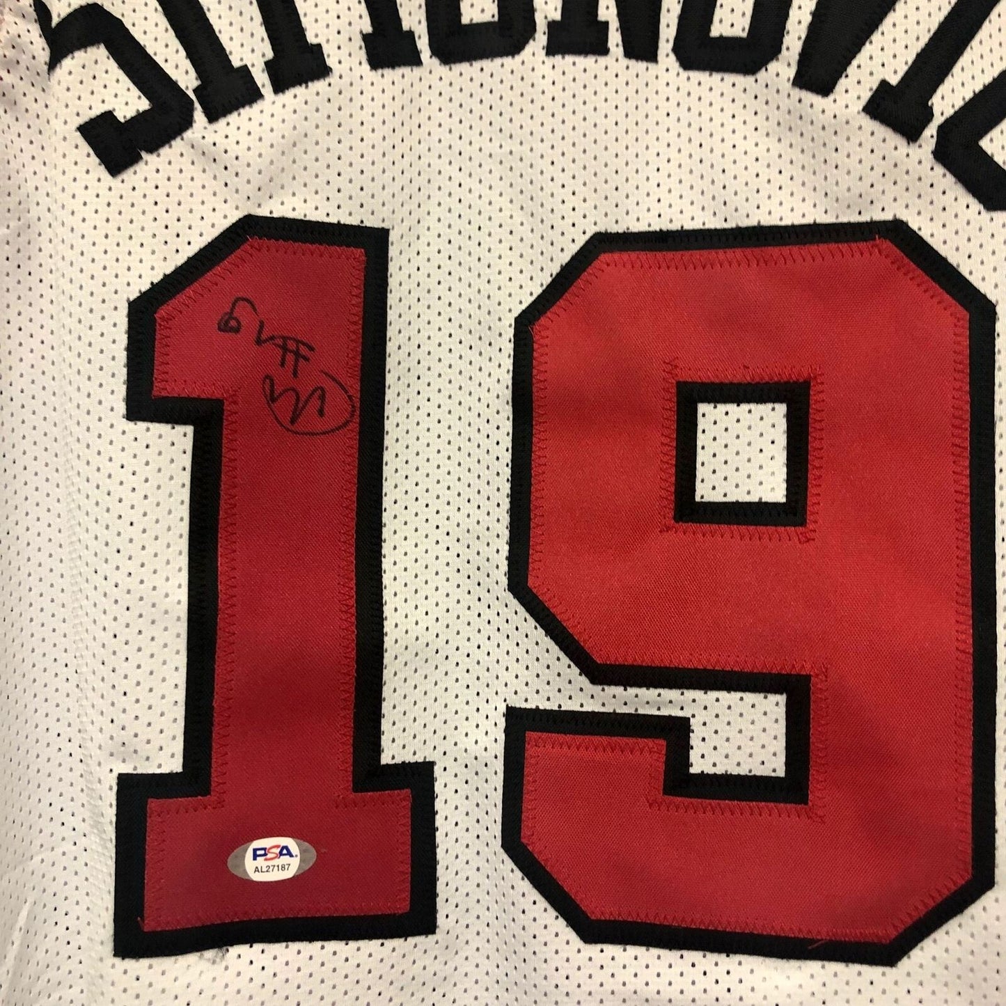 Marko Simonovic signed jersey PSA/DNA Autographed Chicago Bulls