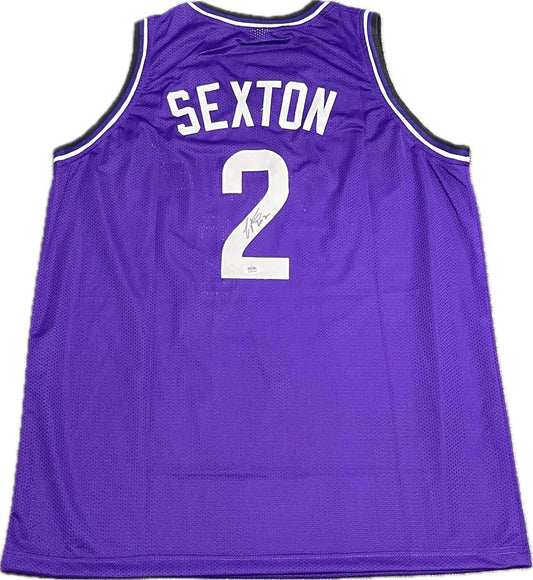 Collin Sexton Signed Jersey PSA/DNA Utah Jazz Autographed