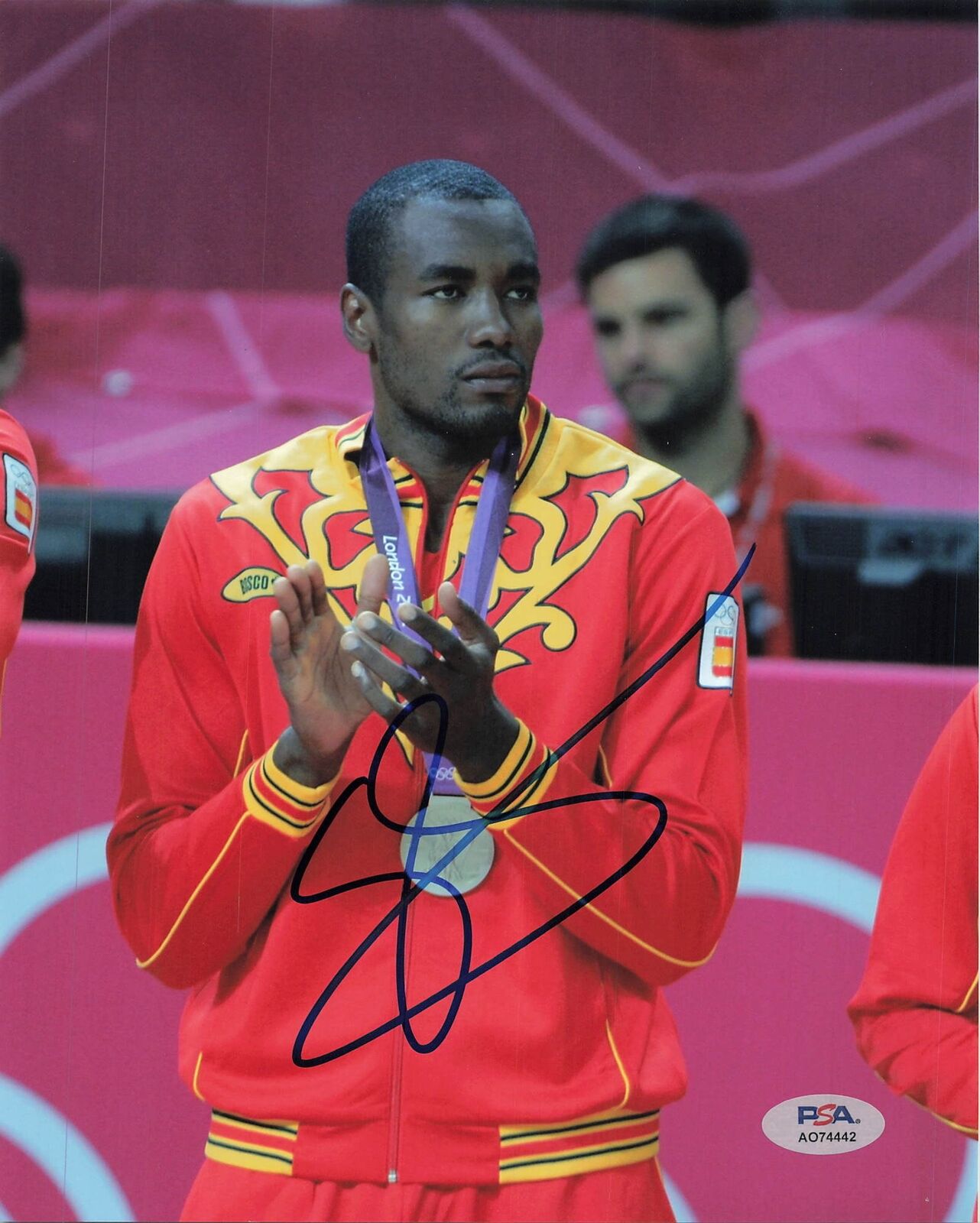 Serge Ibaka signed 8x10 photo PSA/DNA Team Spain Autographed