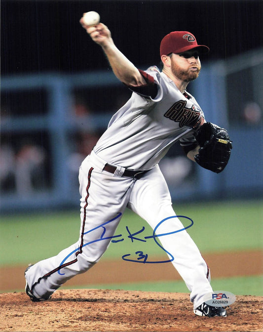 Ian Kennedy Signed 8x10 photo PSA/DNA Arizona Diamondbacks Autographed