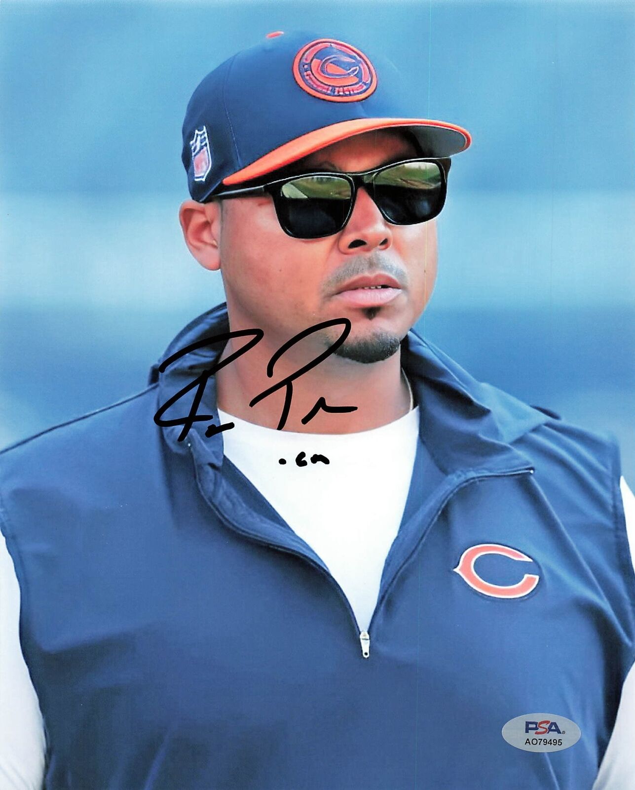 Ryan Poles signed 8x10 Photo PSA/DNA Autographed Bears