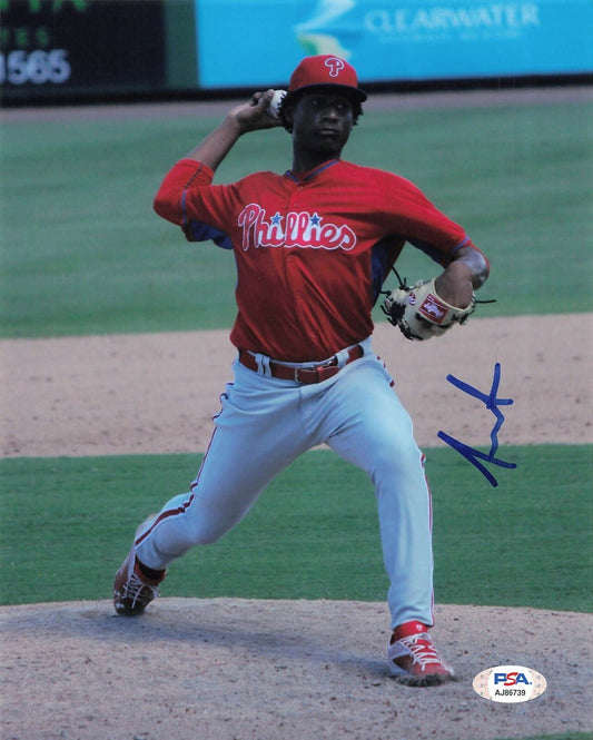 SIXTO SANCHEZ signed 8x10 photo PSA/DNA Philadelphia Phillies Autographed