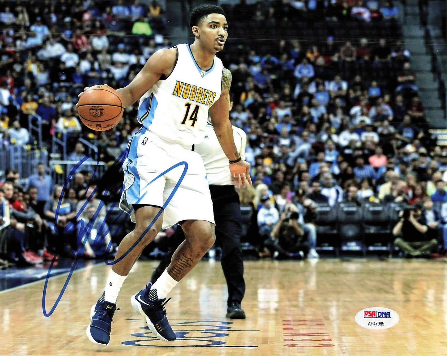 Gary Harris signed 8x10 photo PSA/DNA Denver Nuggets Autographed