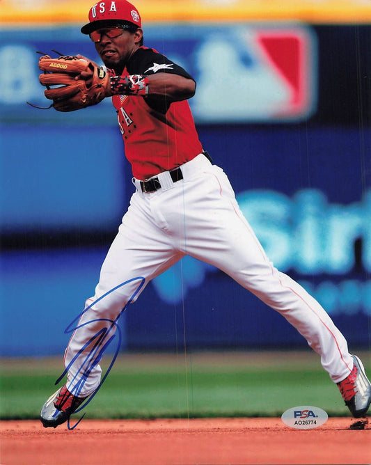 Tony Kemp signed 8x10 photo PSA/DNA Houston Astros Autographed