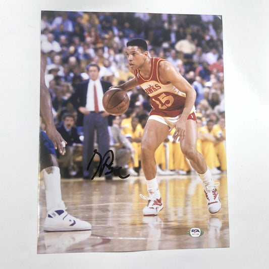 Doc Rivers signed 11x14 photo PSA/DNA Atlanta Hawks Autographed LA Clippers