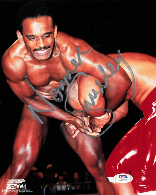 Norman Smiley signed 8x10 photo PSA/DNA COA WWE Autographed Wrestling