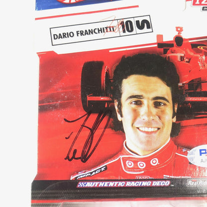 DARIO FRANCHITTI Signed Hot Wheels Toybox PSA/DNA Racing