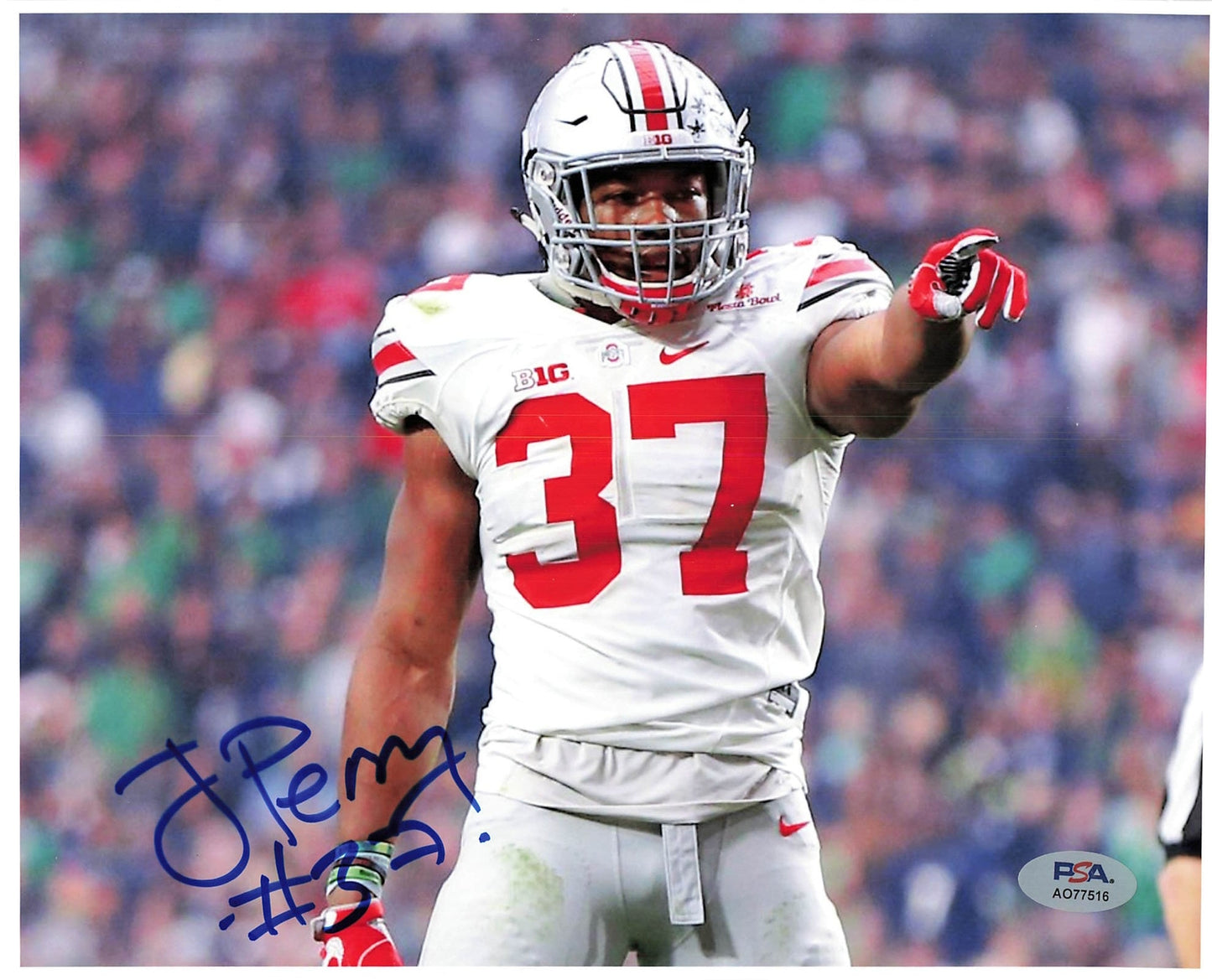 Joshua Perry Signed 8x10 Photo PSA Autograph Ohio State