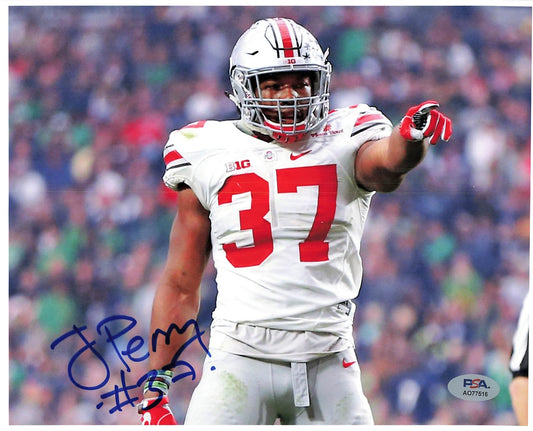 Joshua Perry Signed 8x10 Photo PSA Autograph Ohio State