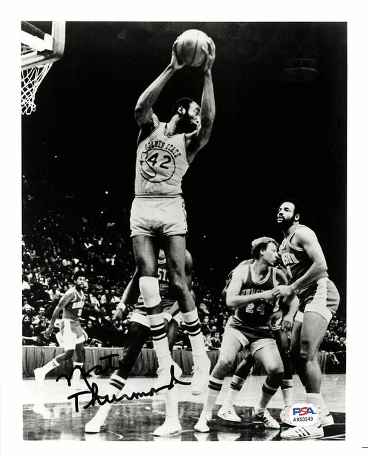 Nate Thurmond signed 8x10 photo PSA/DNA Warriors Autographed