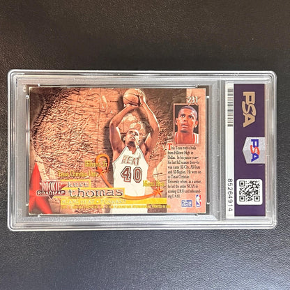 1996-97 Fleer Skybox Rookie Roadmap RC #231 Kurt Thomas Signed Rookie Card AUTO