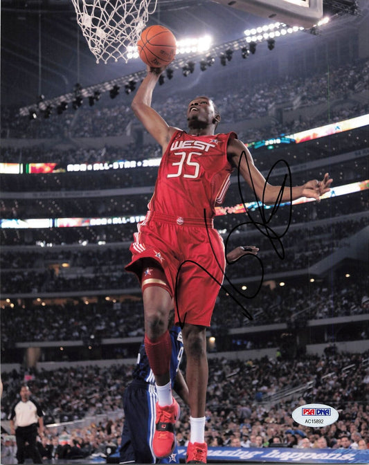 Kevin Durant signed 8x10 photo PSA/DNA Thunder Autographed All-Star